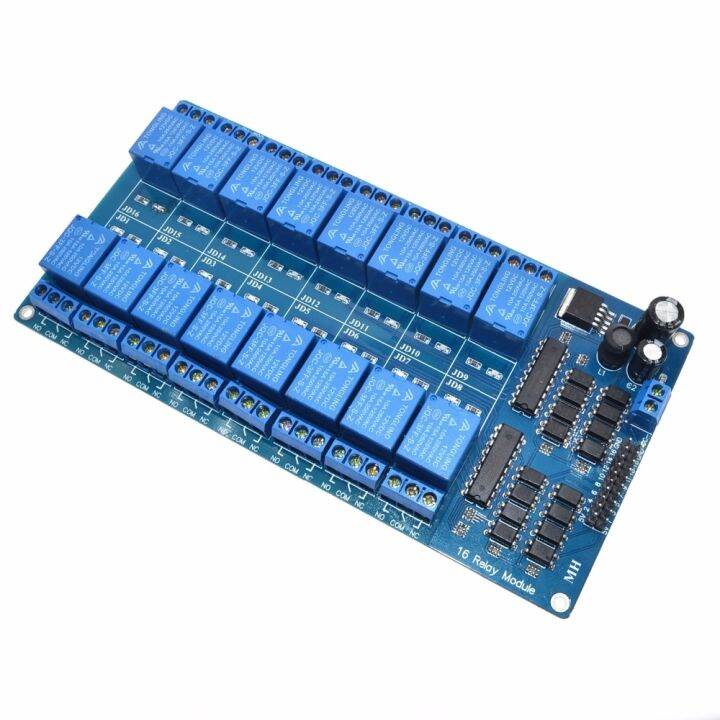 2016 China Wholesale 12V 16 Channel Relay Module for arduino ARM PIC ...