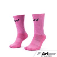 ARI CREW SOCKS - PINK ถุงเท้า อาริ สั้น สีชมพู