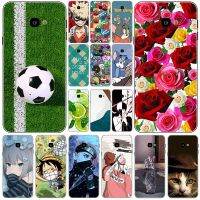 เคสฟุตบอลน่ารักสำหรับ Samsung Galaxy J4 Core J410 J4Core J410 J4บวก2018 J415 J400เคสการ์ตูนเคสมือถือซิลิโคนนิ่ม