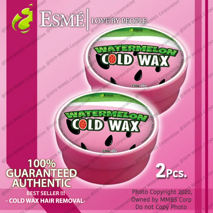 Esme Organic Cold Wax Hair Removal 250g (Set Of 2) Watermelon Lazada PH
