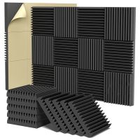 2X12X12inch Acoustic Foam Panels, Self-Adhesive Sound Proof Foam Panels, Acoustic Foam Panels Self Adhesive (12 Pack)