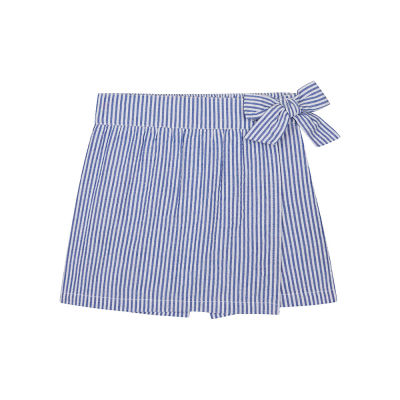 กระโปรงเด็กผู้หญิง Mothercare striped wrap skorts YC598