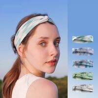 【cw】 NewHairband Women 39;S Anti PerspirantRunningYoga Sweat Absorbing Headscarf Hair Bundle Super Fairy