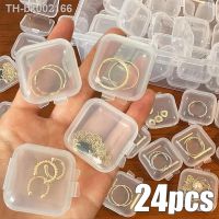 ❁✴ Mini Plastic Storage Box Portable Transparent Container Case For Earrings Rings Jewelry Home Packaging Organizer Container Box