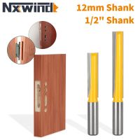 NXWIND 12MM 12.7MM Shank Long Blade Cleaning Bottom Bit Router เครื่องตัดมิลลิ่งงานไม้สําหรับไม้ Bit Face Mill End Milll