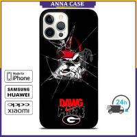 University Georgia Bulldogs 1 Phone Case for iPhone 14 Pro Max / iPhone 13 Pro Max / iPhone 12 Pro Max / XS Max / Samsung Galaxy Note 10 Plus / S22 Ultra / S21 Plus Anti-fall Protective Case Cover