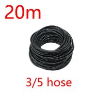 10 M-30 M รดน้ำสวนท่อ 3/5mm 4/7mm 8/11mm PVC Micro หยดชลประทานหลอด Sprinkler ท่อเรือนกระจกระบบชลประทาน