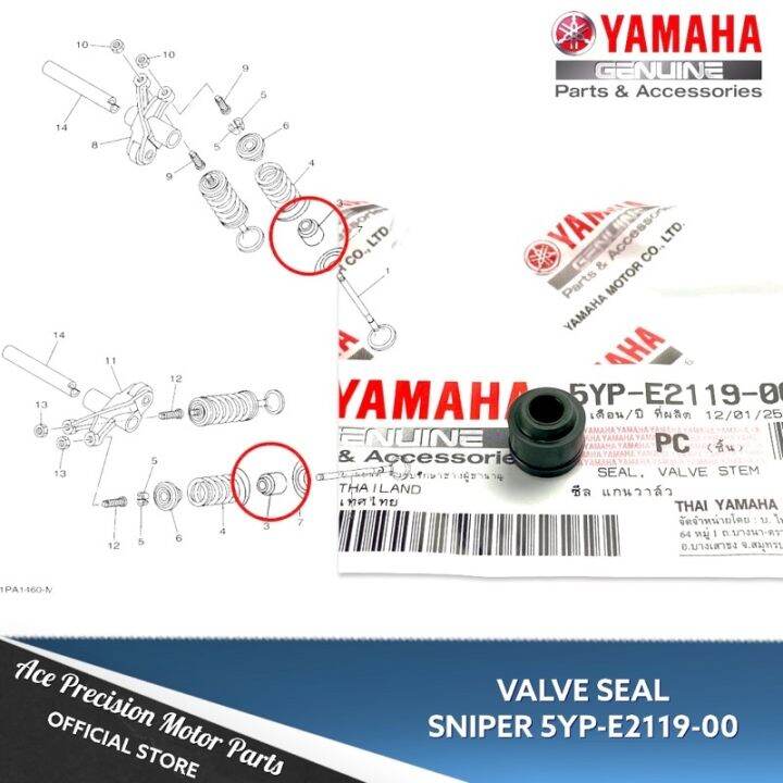 VALVE SEAL SNIPER MX/CLASSIC/KING 5YPE211900 YAMAHA GENUINE Lazada PH