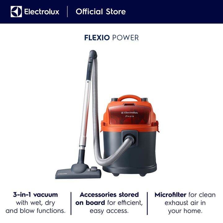 Electrolux Z931 Flexio II Wet and Dry Vacuum Cleaner Lazada PH