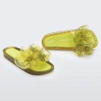 Mr Co Jelly Shoes Melissa Slippers Flat-bottomed Thick-bottomed Wide-faced Flower Adult Womens Xianqi Net Red JellyTH