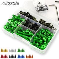 ☸ Motorcycle Fairing Bolts Fastener Clip Screw Kit Custom for Kawasaki Z1000 Z250 Z400 Z650 Z800 Z900 RS ABS 2011 - 2017 2018 2019