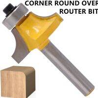 6.35mm มุมรอบไม้ขอบ Router Bit ชุดแบริ่ง Milling Cutter สำหรับงานไม้ทังสเตนคาร์ไบด์ CNC End Mill carver