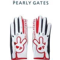 Pg golf Gloves Womens Hands Korean Smiley Face Anti-slip Wear-resistant Rabbit Ears