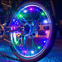 Led Waterproof Bike Wire String Light Warning LED Bicycle Wheel Light Flas Light Party Outdoor Lights Outdoor Decor