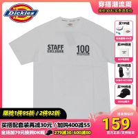 ○ Dickies เสื้อยืดแขนสั้นชาย,Tee10446สั้นแขนสั้นชายเสื้อกีฬาลำลองใหม่23ฤดูร้อน