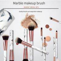 10pcs Set Makeup Brushes Tool Set Cosmetic Powder Eye Shadow Foundation Blush Blending Beauty Maquiagem Beauty Kit for Party Bar Wine Tools