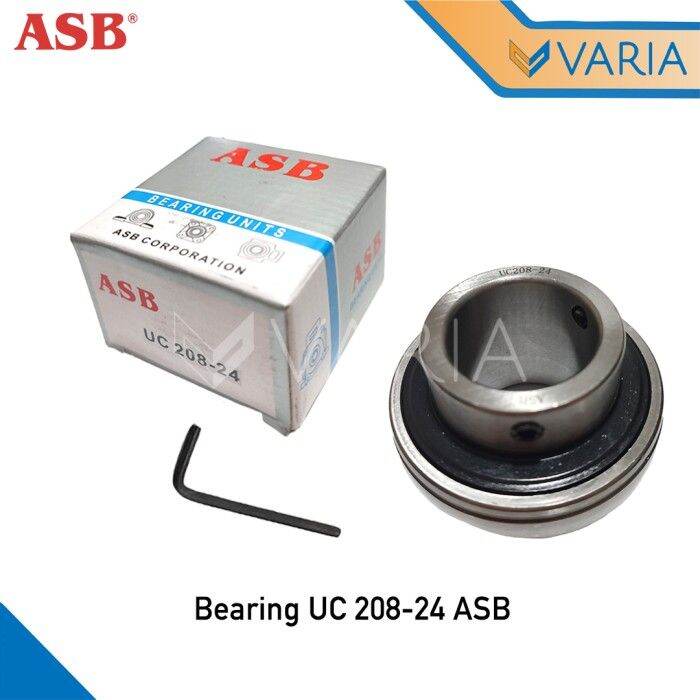 Bearing UC 20824 ASB As 38.1 mm 1 1/2 Inch Laher Insert Pillow Block