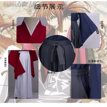 Himura Kenshin Cosplay Costume Anime Rurouni Kenshin cos