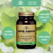 Viên Uống Bạch Quả Solgar Super Ginkgo Bibola