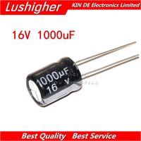 10PCS 16V1000UF 10*13mm 1000UF 16V 10x13 mm Aluminum Electrolytic Capacitor DIP