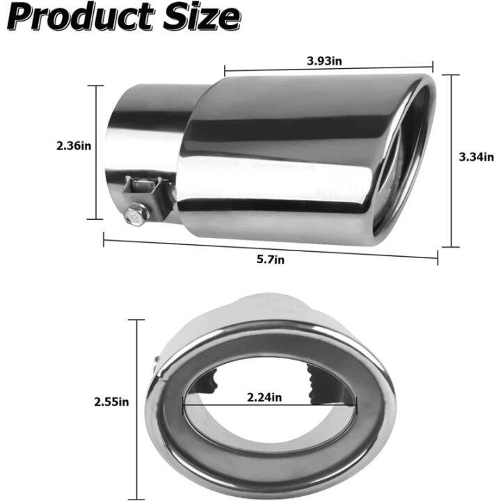 stainless-steel-car-exhaust-tip-2-1in-to-1-5in-universal-car-exhaust-pipe-modification-tail-throat-tail-pipe