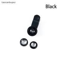 taoranbupxz 3-in-1 Wide Angle Macro Fisheye เลนส์กล้องชุดโทรศัพท์มือถือเลนส์ Fish Eye