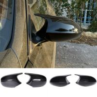 【car parts】2XMirror ฝาครอบ E90รถด้านข้างกระจกมองหลังฝาครอบด้านข้างฝาครอบสำหรับ BMW E90 E91 2005-2007 E92 E93 2006-2009 M3สไตล์ E80 E81 E87