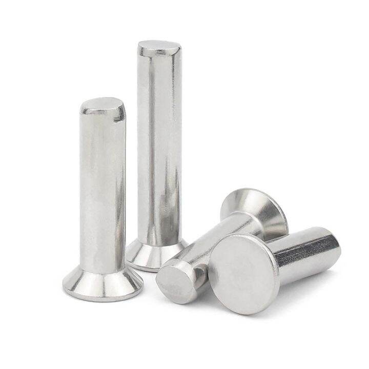 10-50pcs-304-stainless-steel-flat-countersunk-head-solid-rivet-m1-m1-2-m2-m2-5-m3-m4-m5-m6-self-plugging-gb869-diameter-1-6mm