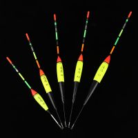 5 Size EVA Luminous Fishing Float Long Vertical Foam Plastic Night Lighting Ball Boia Light Stick Bobber Fishing Lure Accessorie Accessories