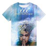 Hip Hop Xxxtentacion Boys Rap Singer 3d Print Short Sleeve T-shirt