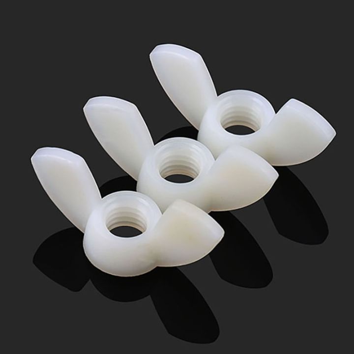 nylon-wing-nuts-white-plastic-butterfly-nut-m3-m4-m5-m6-m8-m10-m12