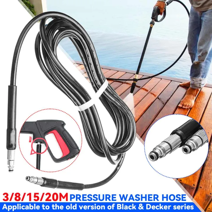3m8m15m20m High Pressure Water Cleaning Hose 16MPa Cord Pressure Washer