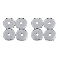 Set of 8 Chrome Wheel Center Hub Cap Universal Car Plastic 60Mm Tyre Trims