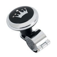 REUBEN พวงมาลัยรถ Spinner Handle Knob Booster Ball โลหะแบริ่งรถบรรทุกสำหรับพวงมาลัยพวงมาลัยลูกบิด Booster Alloy ติดตั้งง่ายอุปกรณ์เสริมส่วนใหญ่พวงมาลัยรถ