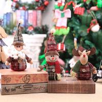 Christmas 2021 Ornaments Santa Snowman Claus Elk Navidad Gift Merry Christmas Decorations For Home Happy New Year 2021