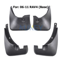 ชุด Mud Flaps สำหรับ Toyota RAV4 No Flare 2006-2012 Mudflaps Splash Guards Mud Flap Mudguards Fender 2007 2008 2009 2010 2011