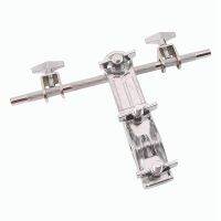 Cowbell Clamp Holder Cowbell Bracket Cowbell Extension Clip Fixed Lock for Drum Bass Drum Accessories