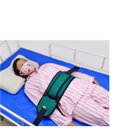 Abloom สายรัดตัวผู้ป่วย กับเตียง สายรัดเตียง รุ่น 2 ชั้น Double Strap Medical Bed Strap for Patient (สีเขียว)