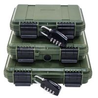 Shockproof Sealed Safety Case Toolbox Airtight Waterproof Tool Box Instrument Case Dry Box Outdoor With pre cut Foam Lockable
