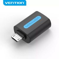 Vention USB ต่อ USB ขนาดเล็ก2.0หัวแปลงไมโครยูเอสบีอะแดปเตอร์ OTG ตัวผู้เป็นอะแดปเตอร์ตัวเมียสำหรับไมโครโทรศัพท์แท็บเล็ตบีฮาร์ดไดรฟ์ยูเอสบีการ์ดรีดเดอร์ฮับไมโครบีอะแดปเตอร์ OTG