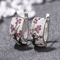 Delysia King Women Trendy Plum Tree Branch Earrings