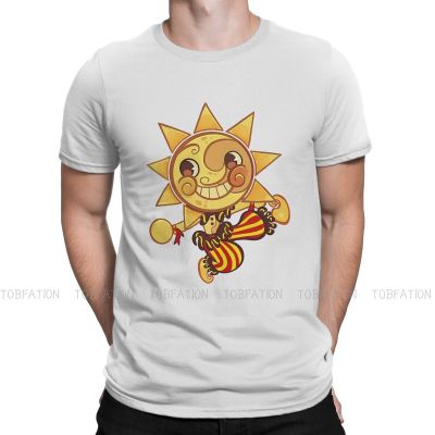 Fnaf Game Security Breach Tshirt For Men Sundrop Humor Tee T Shirt Design Fluffy 100% Cotton Gildan