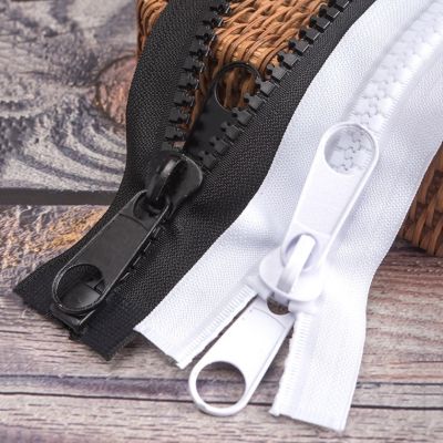10# 100-500cm Open-end Resin Zipper Double Side sliders 2 zipper pull for Tent DIY Sewing Jacket Crafts Bags Tents Boat Cover Door Hardware Locks Fabr