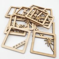 【YF】♘  10Pcs Chip Wood  Slice Material Ornaments Decoration Wedding Accessories Supplies