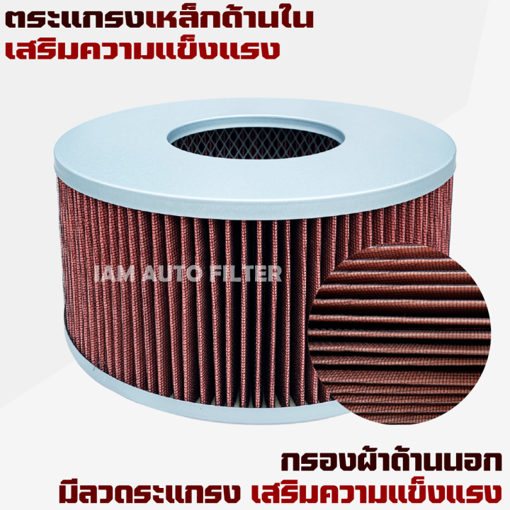 กรองอากาศเครื่อง-กรองผ้า-กรองซิ่ง-toyota-tiger-เครื่อง-d4d-ปี-1998-2004-โตโยต้า-ไทเกอร์-กรองอากาศผ้า-กรองอากาศ-กรองล้างได้-ไทเก้อ-ไทเกอ