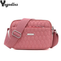 Womens Messenger Bags Waterproof Nylon Shoulder Totes High Quality Small Handbag Female Travel Crossbody Bags Top-handle Bags