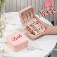 HOT!!!¤ pdh711 Barbie Jewelry Boxes for Women White Pink Jewelry Boxes Christmas Gift Idea for Her Friends Travel Jewelry Case