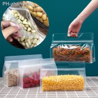 Food Bag Reusable Sealing Pockets Stand Up Sack Plastic Food Storage Bags Leakproof Fresh Snacks Storage Tools Kitchen Supplies