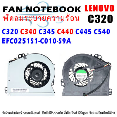 พัดลม ซีพียู ออลอินวัน CPU Cooling Fan for Lenovo C320 C340 C345 C440 C445 C540 EFC0251S1-C010-S9A
