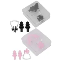 Ear  plug Waterproof Swimming Soft Silicone Prevention Nose Clip Earplugs Diving Apparatus Professional Swimming Tool